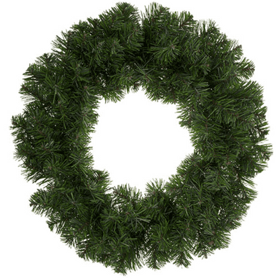 Green Pine Wreath 45cm (Eleganza) 1pc