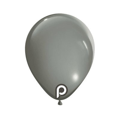 Grey 5 inch Balloons - Prima 5