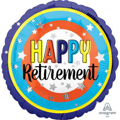 Happy Retirement Foil Balloon (18