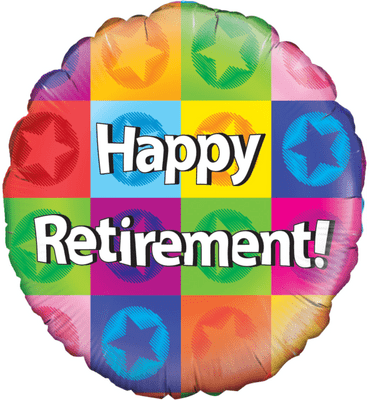 Happy Retirement Foil Balloon (18
