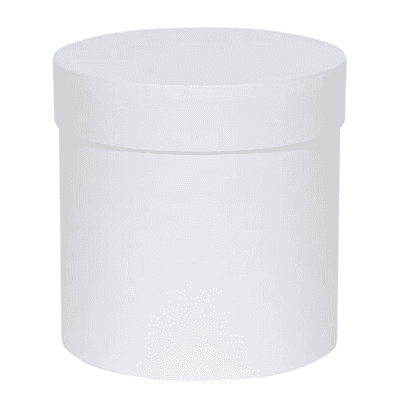 Hat Box (14cm Pearl White) 1pc