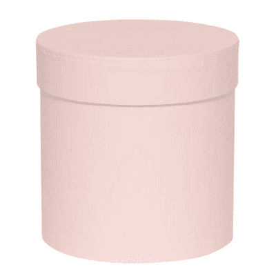 Hat Box (14cm Soft Pink) 1pc