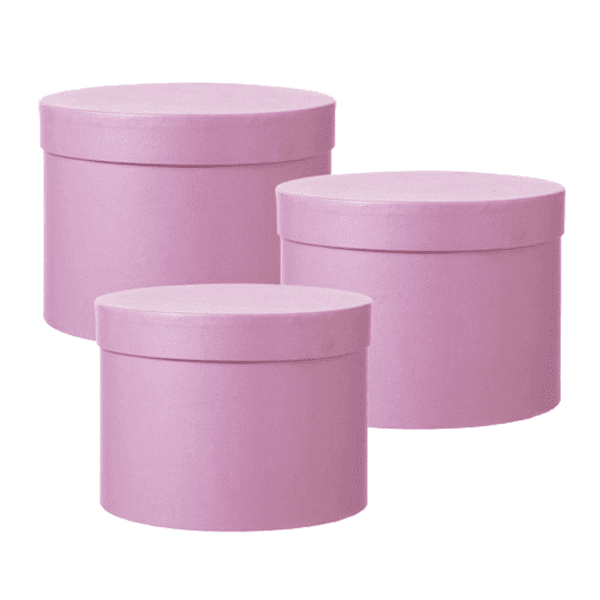 Lilac Hat Boxes
