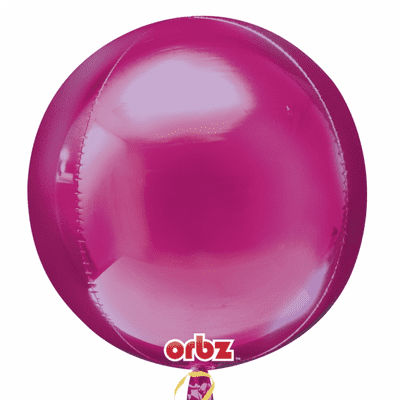 Hot Pink Orbz Balloon (15