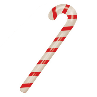 Inflatable Candy Cane Stick (90cms) 1pc