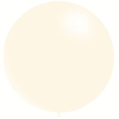 Ivory 18 inch Balloons - Decotex 18