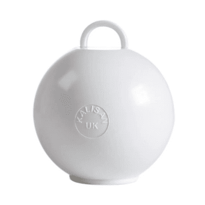 Kalisan Round Balloon Weight 75g - White 1pc
