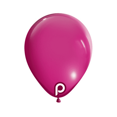 Kiss Me Pink 5 inch Balloons - Prima 5