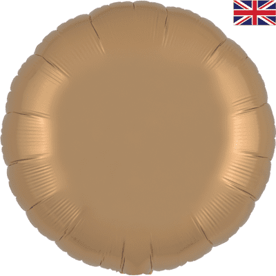Latte Round Foil Balloon (18