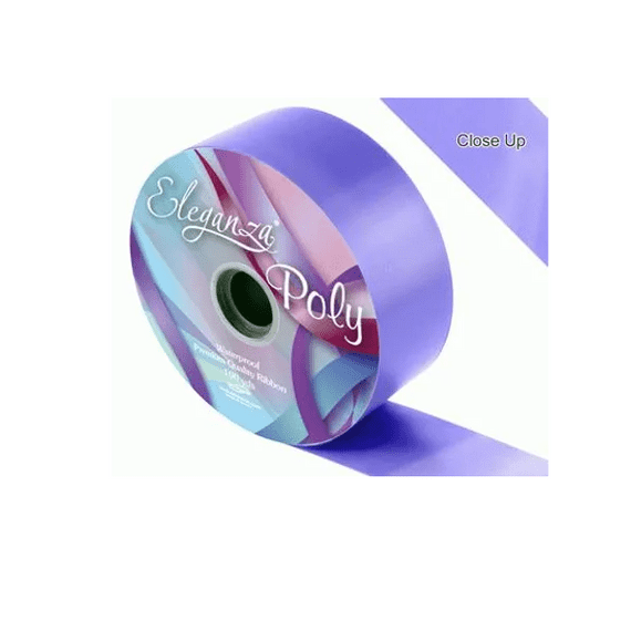 Lavender Poly Ribbon 50mm x  91m | Free Delivery