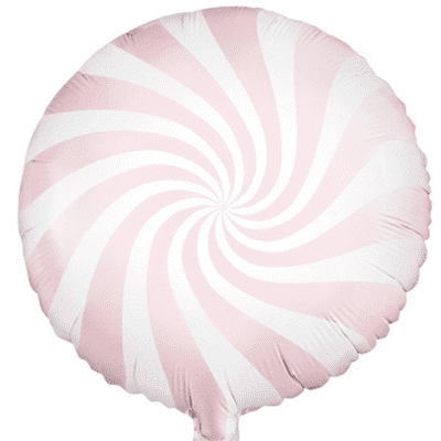 Light Pink Candy Sweetie Foil Balloon 1pc (PartyDeco 18