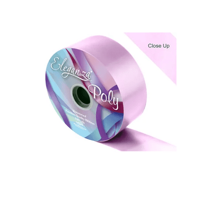 Light Pink Poly Ribbon 50mm x  91m (Eleganza) 1pc