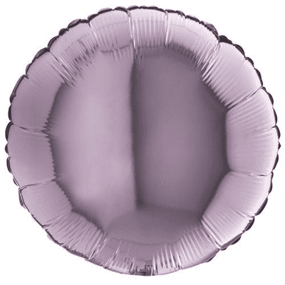 Lilac Round Foil Balloon (18