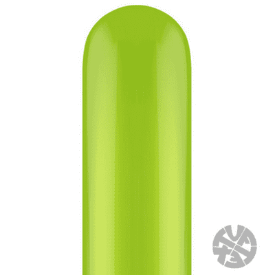 Lime Green 260 Balloons - Tuftex 260 Modelling Balloons 50pcs