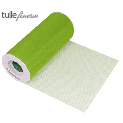 Lime Green Tulle Ribbon 6