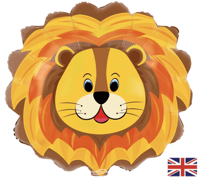 Lion Large Foil Balloon 1pc (Oaktree 30