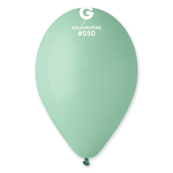 Macaron Aquamarine 13 inch Balloons - 13