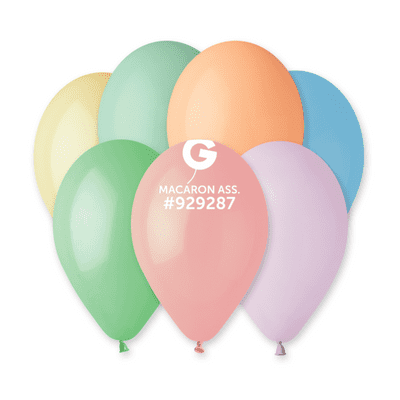 Macaron Assorted 13 inch Balloons - Gemar 13