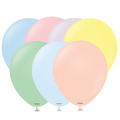 Macaron Mix 18 inch Balloons - Kalisan 18
