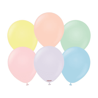 Macaron Mix 5 inch Balloons - Kalisan 5