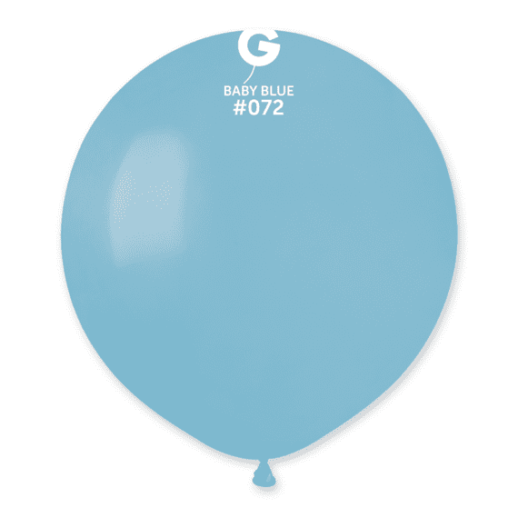 Macaron Baby Blue 19 inch Balloons - 19