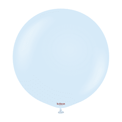 Macaron Baby Blue 24 inch Balloons - Kalisan 24