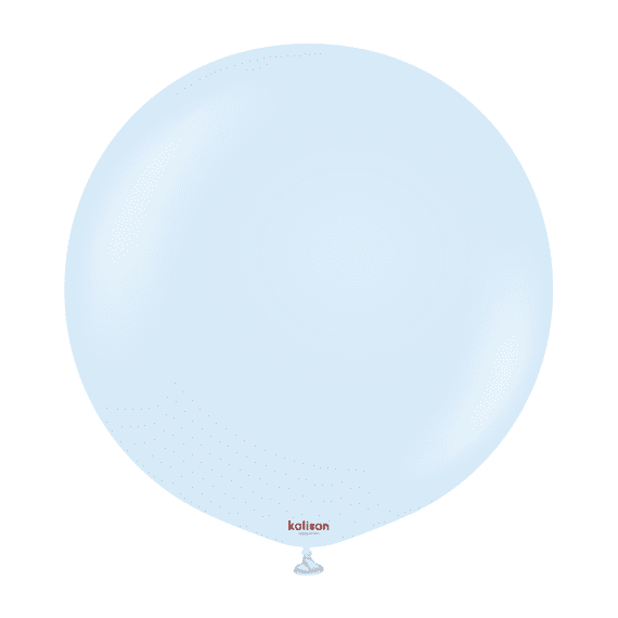 Macaron Baby Blue 24 inch Balloons - 24