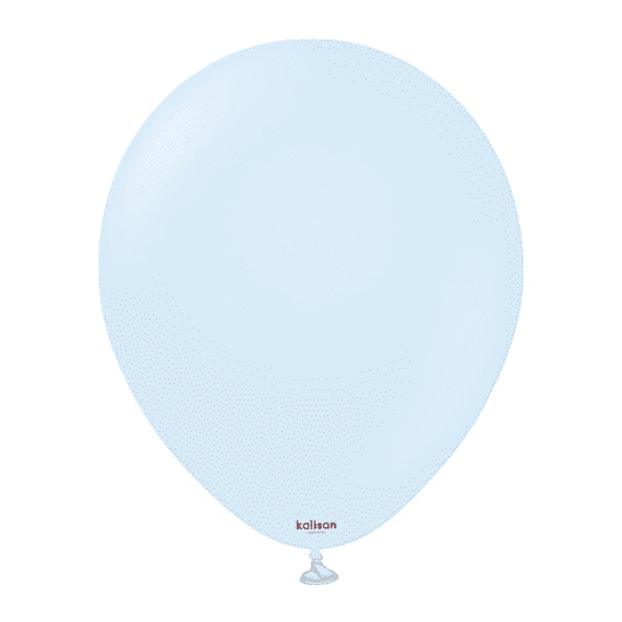 Macaron Baby Blue 5 inch Balloons - 5