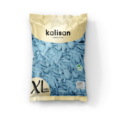 Macaron Blue 12 inch Balloons (XL Bag) - Kalisan 12