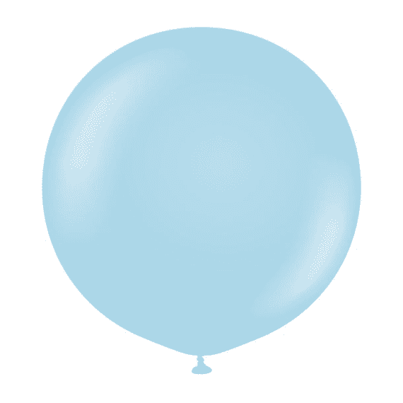 Macaron Blue 24 inch Balloons - 24