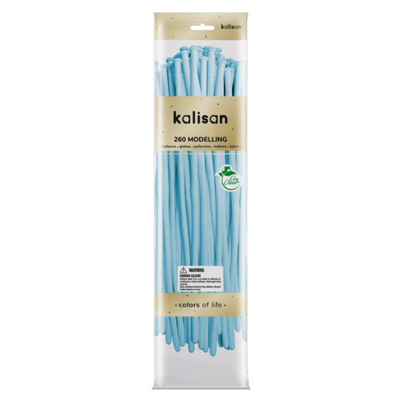 Macaron Blue 260Q Balloons Wholesale Kalisan 260Q Modelling Balloons