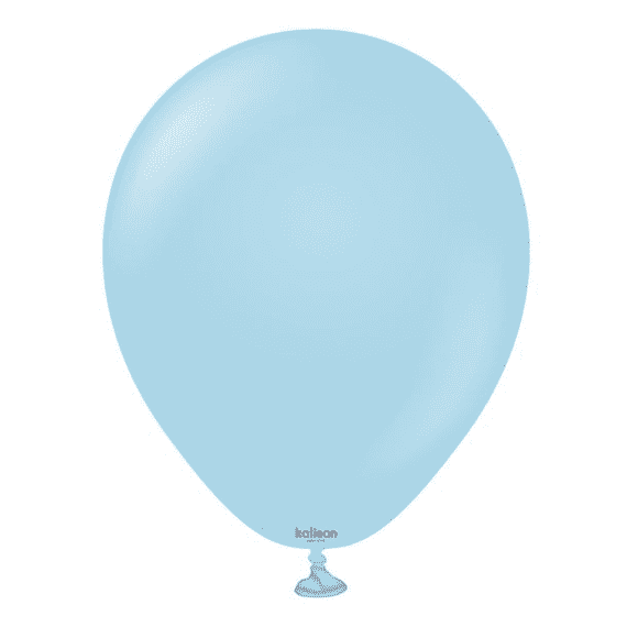 Macaron Blue 5 inch Balloons - 5
