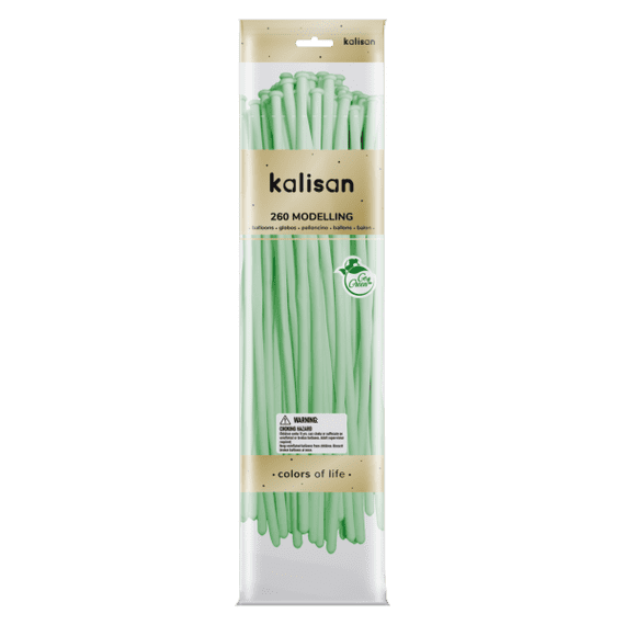 Macaron Green 260Q Balloons Wholesale Kalisan 260Q Modelling Balloons