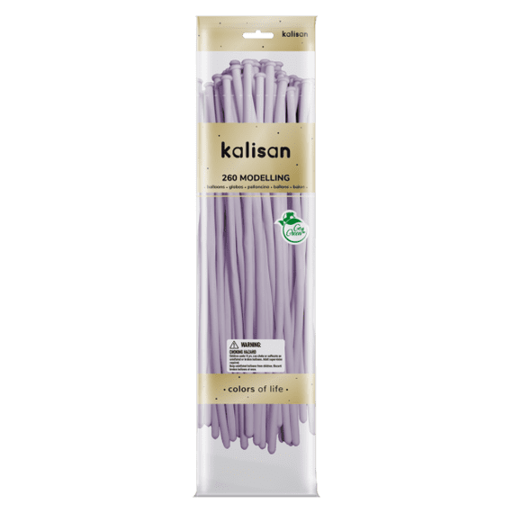 Macaron Lilac 260Q Balloons Wholesale Kalisan 260Q Modelling Balloons