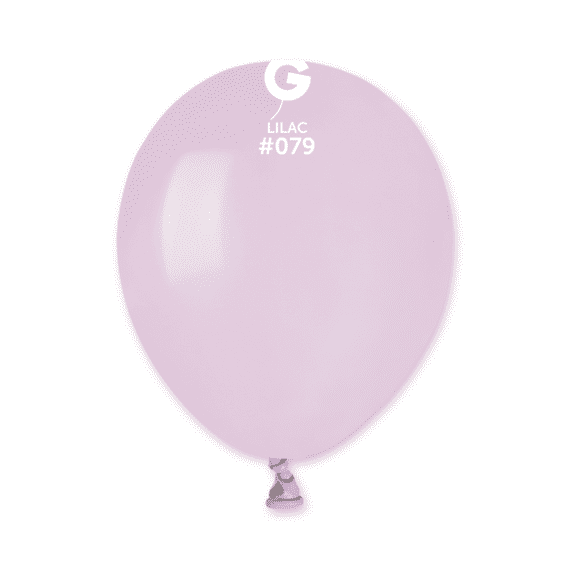 Macaron Lilac 5 inch Balloons - 5