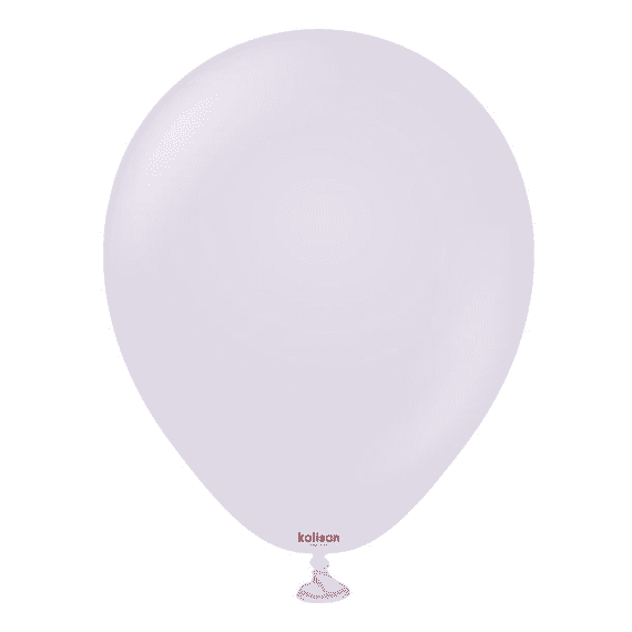 Macaron Lilac 5 inch Balloons - 5