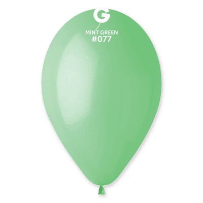 Macaron Mint Green 13 inch Balloons - Gemar 13