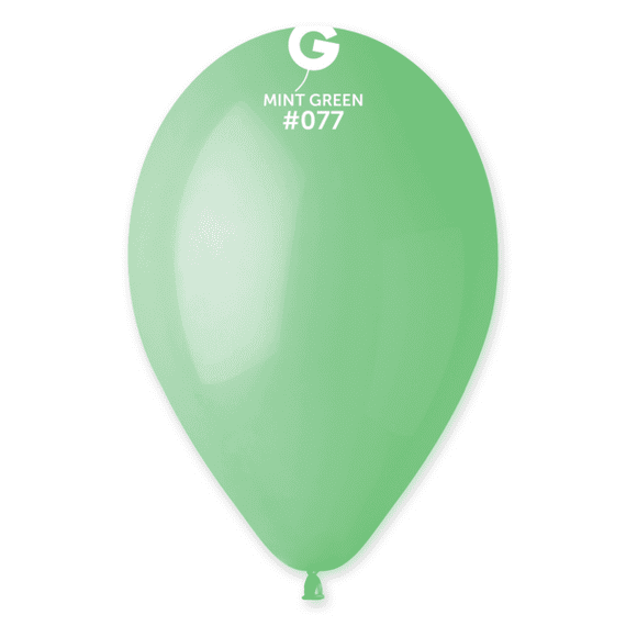 Macaron Mint Green 13 inch Balloons - 13