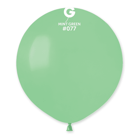 Macaron Mint Green 19 inch Balloons - 19