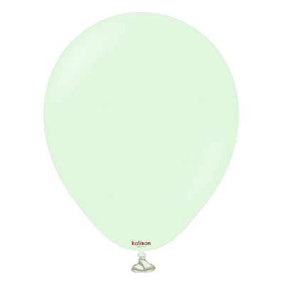 Macaron Pale Green 12 inch Balloons - Kalisan 12