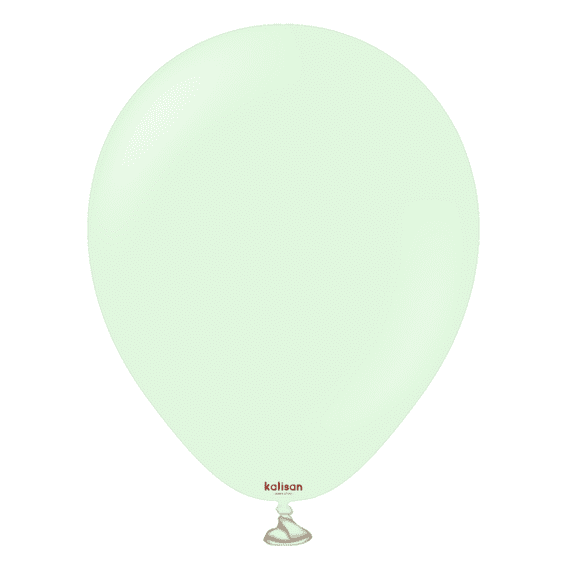 Macaron Pale Green 12 inch Balloons - 12