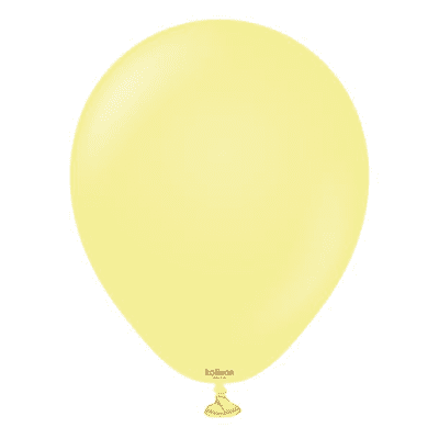Macaron Yellow 18 inch Balloons - Kalisan 18