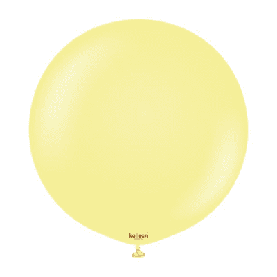 Macaron Yellow 24 inch Balloons - Kalisan 24