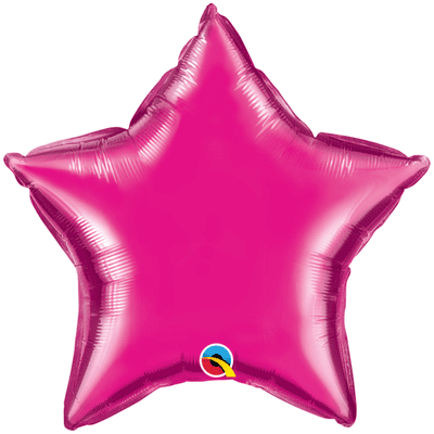 Magenta Mini Foil Balloon (4
