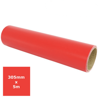 Matt Vinyl - Cherry Red 5m roll - Ritrama 305mm
