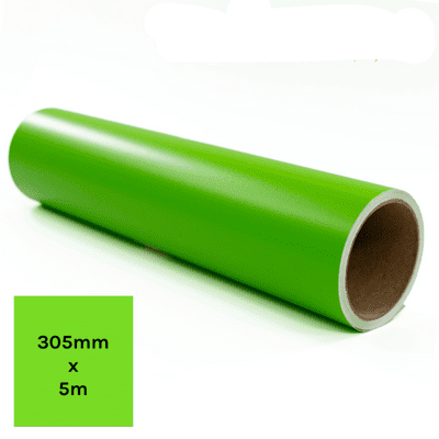 Matt Vinyl - Light Green 5m roll - Ritrama 305mm