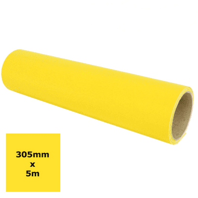 Matt Vinyl - Primrose Yellow 5m roll - Ritrama 305mm