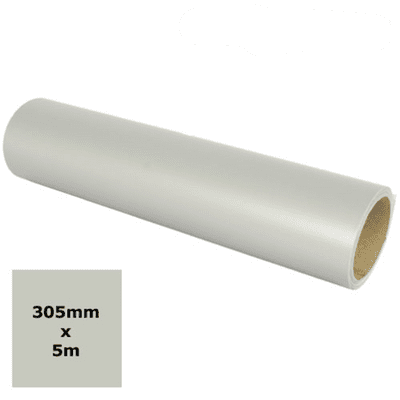 Matt Vinyl - Silver 5m roll - Ritrama 305mm