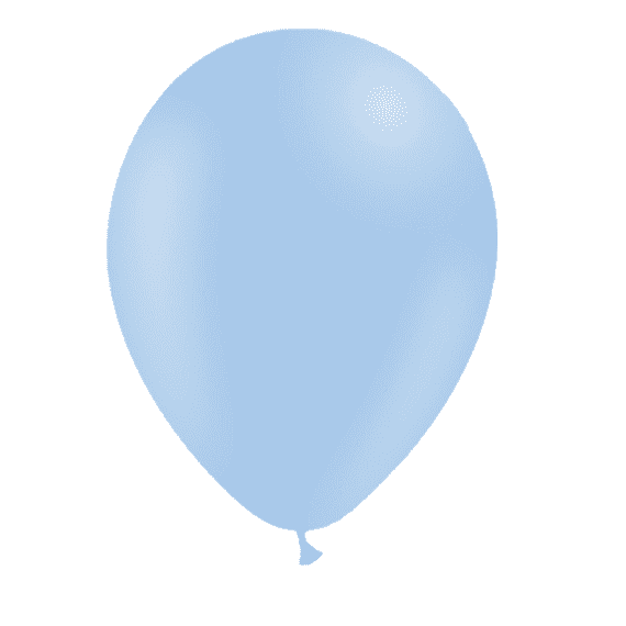 Matte Blue 11 inch Balloons - Decotex 11