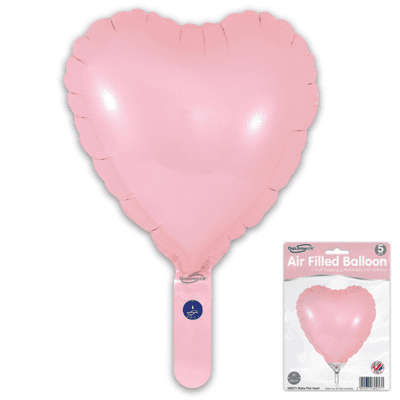 Matte Pink Mini Foil Balloon (9